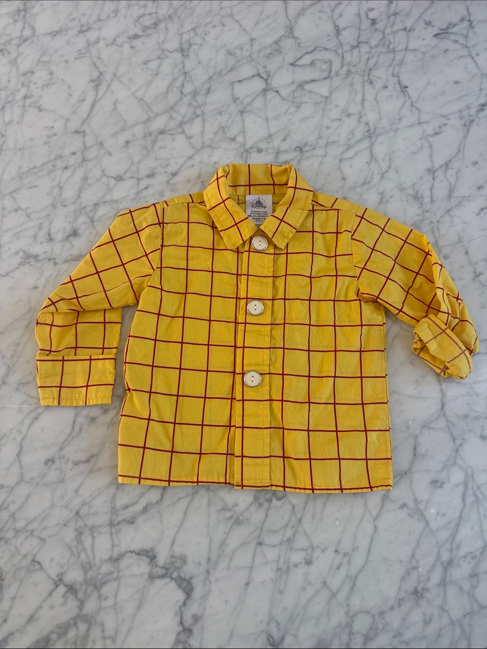 Disney Pixar Woody Costume Shirt Sz 18/24 Mo